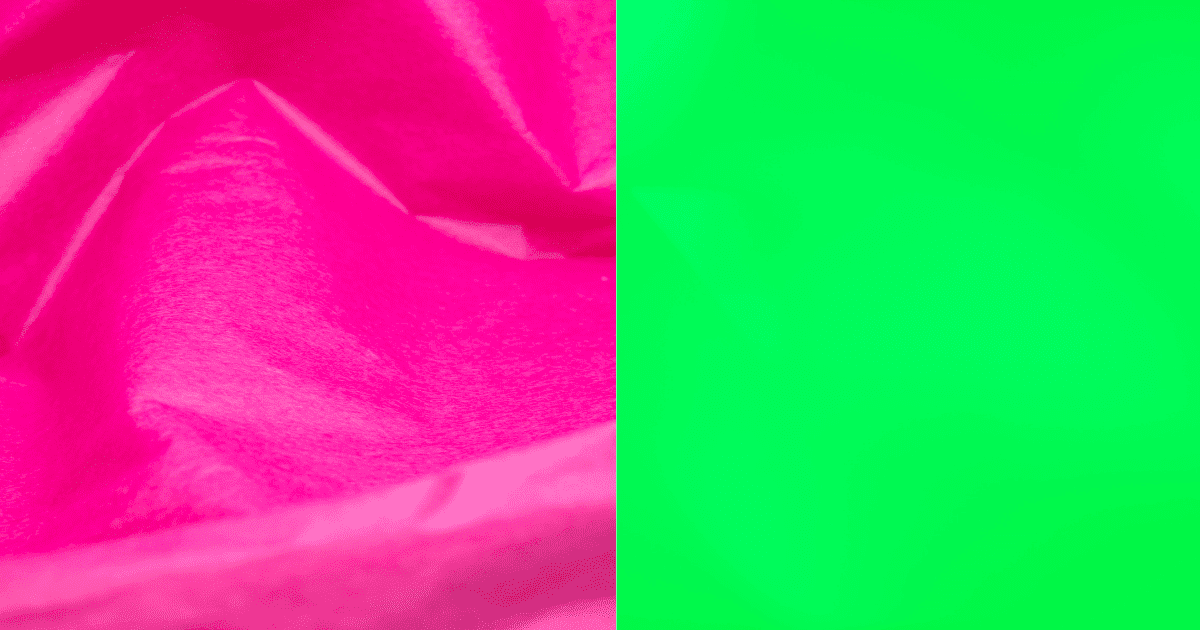 Fuchsia and Neon Green