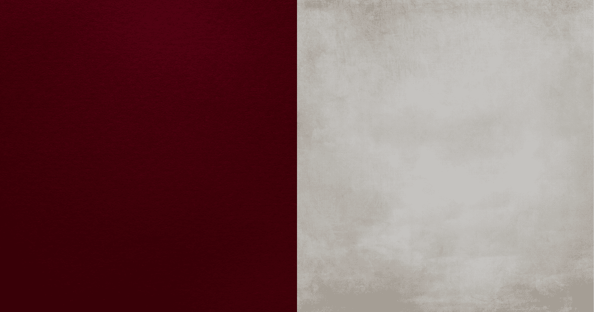 Burgundy and Greige