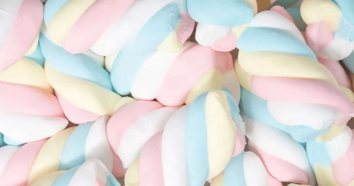 Pastel Colored Marshmallows