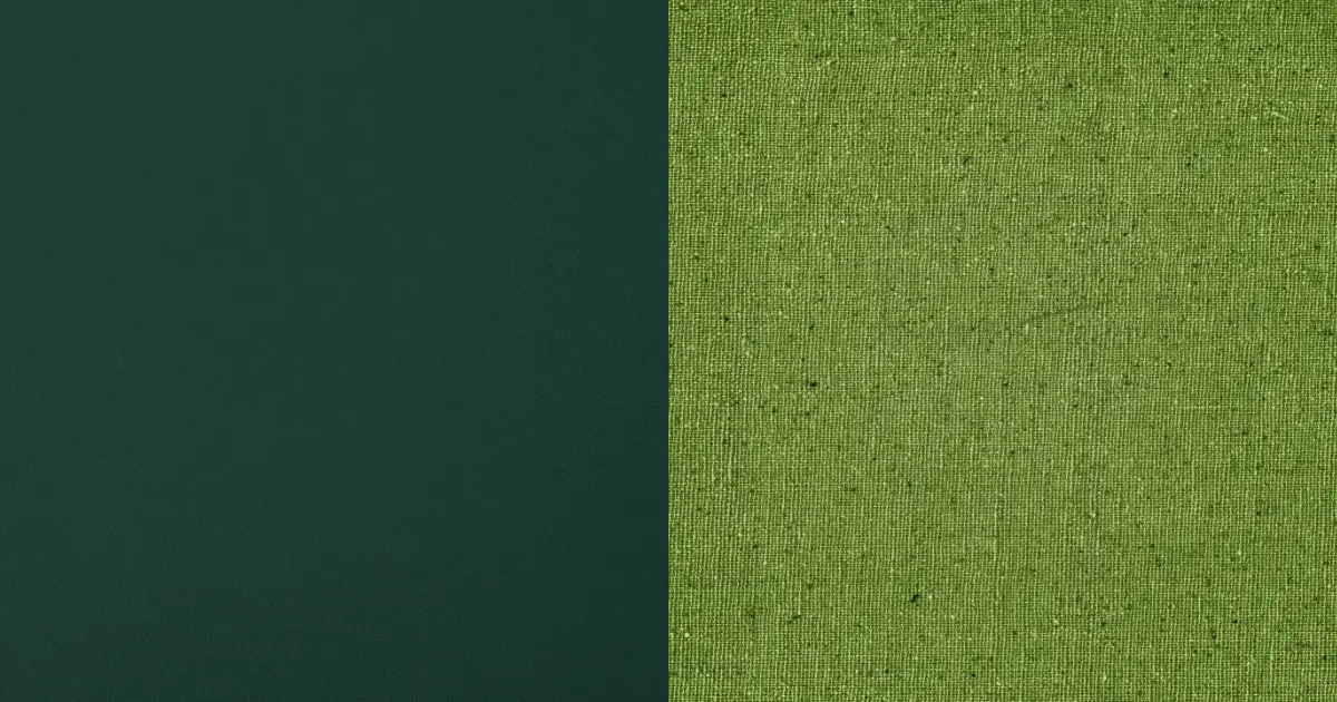 Forest Green and Moss Green