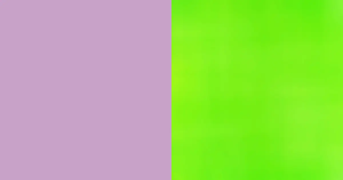 Pale Lilac and Lime Green