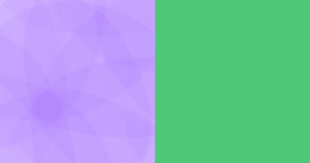 Purple and Emerald