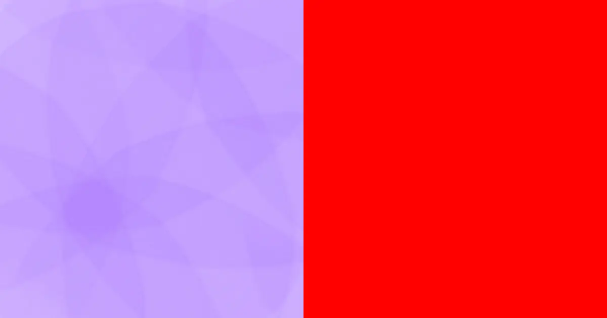 Purple and Red