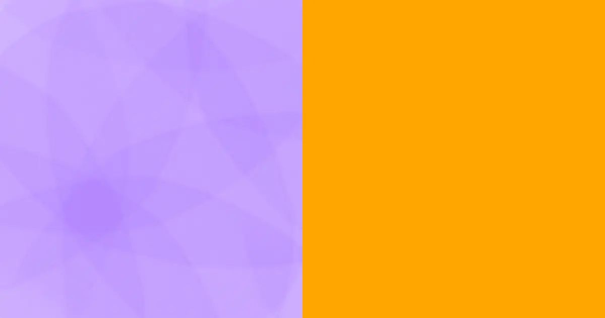 Purple and Orange