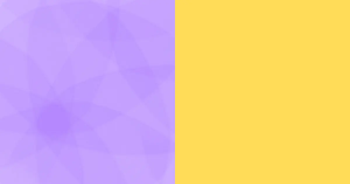 Purple and Mustard Yellow