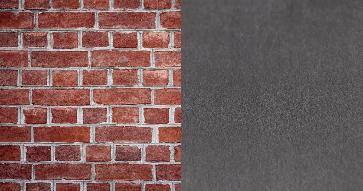 Red Brick Wall and Gray