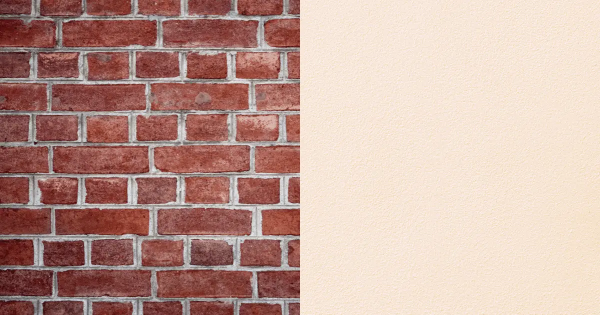 Red Brick Wall and Cream