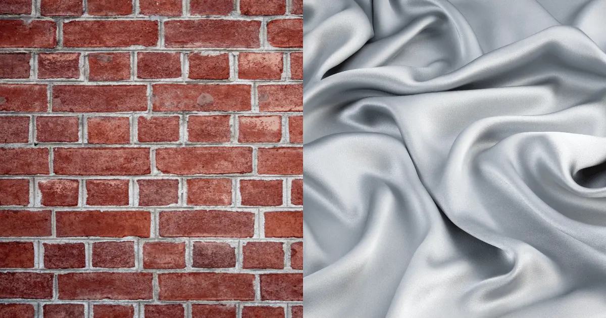 Red Brick Wall and Silver