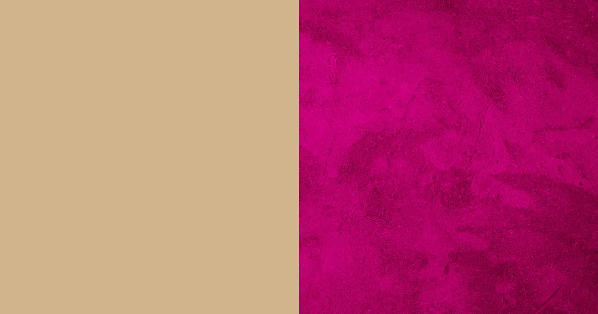 Tan and Magenta