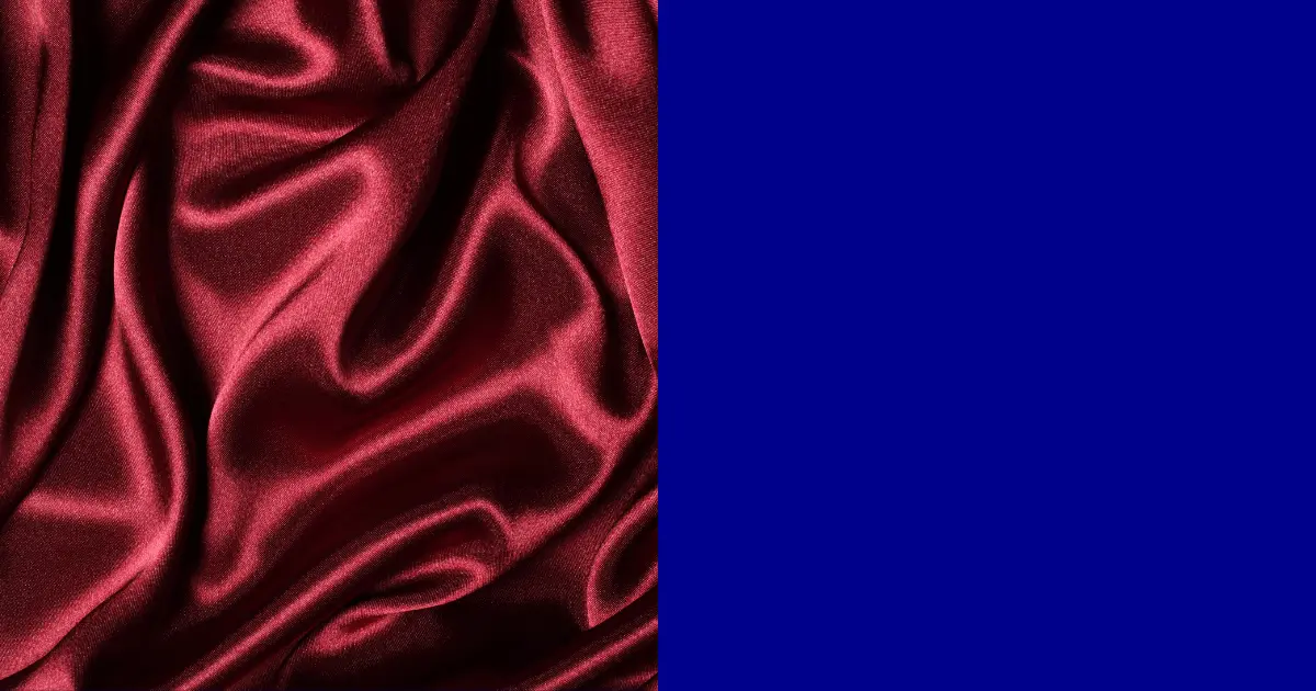 Dark Blue and Maroon